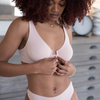 The Lily Bra in Rose by The Balanced Bra Co.
